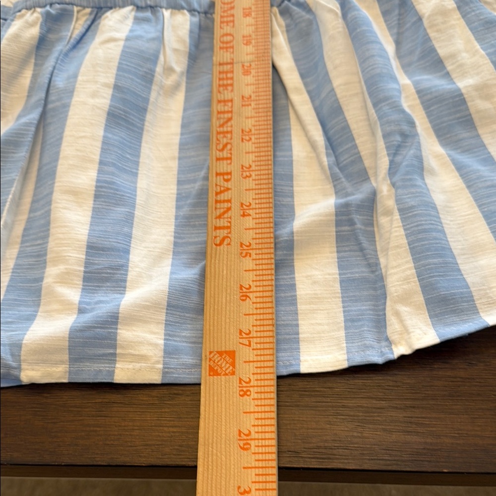 Cupshe Blue and White Striped Mini Dress - Picture 11 of 11